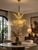 This extraordinary chandelier, attributed to Ercole Barovier and dating to the 1940s, represents one of the most poetic...