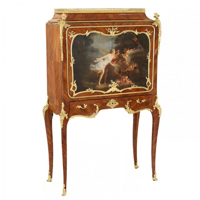 19th Century Secretary from Paul Sormani, Paris For Sale - Image 10 of 11