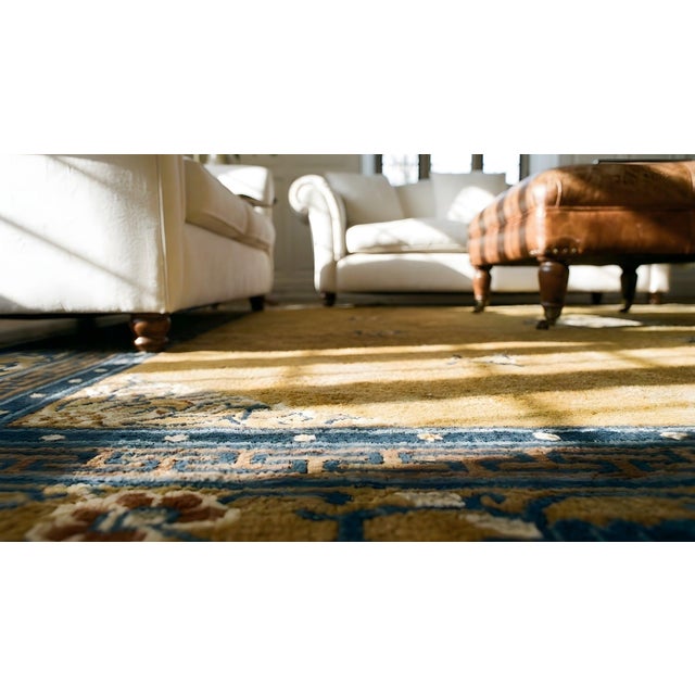 Antique Chinese Peking Rug For Sale - Image 13 of 15