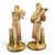 A distinguished pair of large Royal Worcester Egyptian musicians modelled by James Hadley and dated 1893. The tall,...