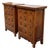 Chinese Vintage Wood Apothecary Nightstands, Pair For Sale