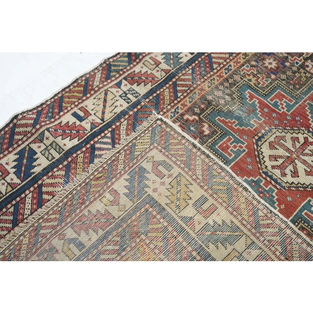 Antique Shirvan Rug 3'3'' x 5'9'' For Sale - Image 10 of 10