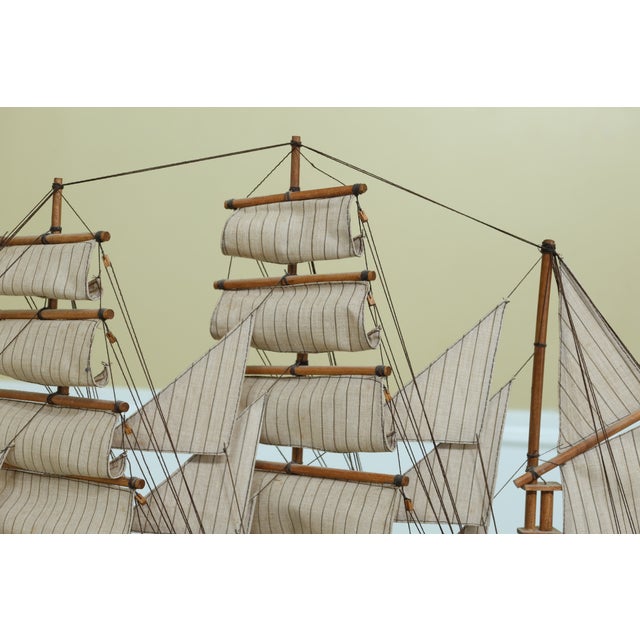 1990s Reliance Ship Boat Model on Stand Chairish