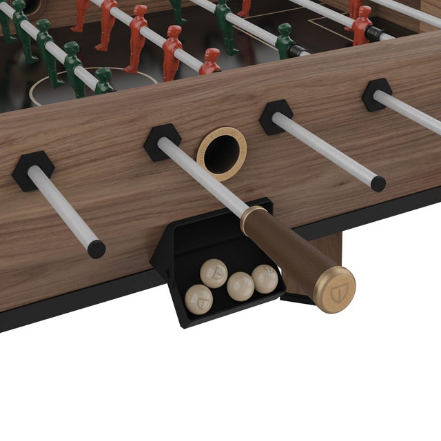 Chesterfield Foosball Table by Wood Tailors Club For Sale - Image 6 of 17