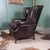 Wingback Chair in Sheepskin, 1970s For Sale - Image 15 of 16