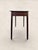 Antique English Oak Two Drawer Side Table on Tapered Legs For Sale - Image 4 of 8