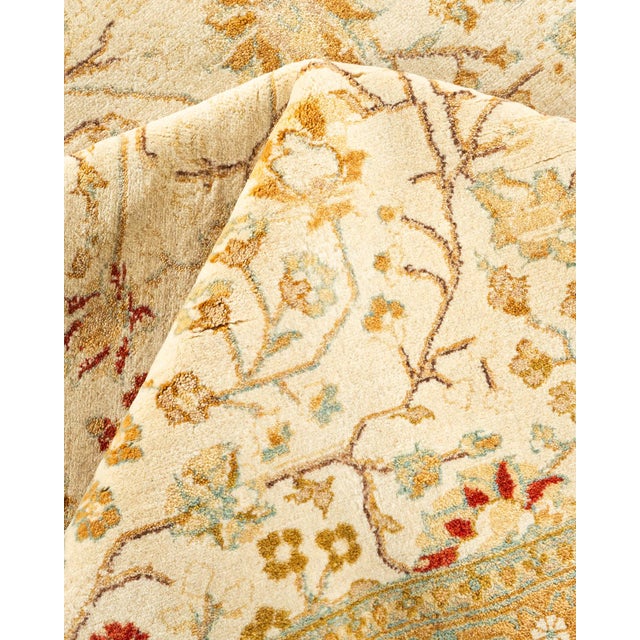 Textile Mogul, One-of-a-Kind Hand-Knotted Area Rug - Ivory, 9' 3" x 12' 3" For Sale - Image 7 of 8