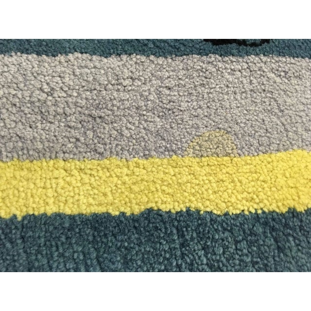 Geometric Wool Rug from Fritsch Design, 1984 For Sale - Image 14 of 15