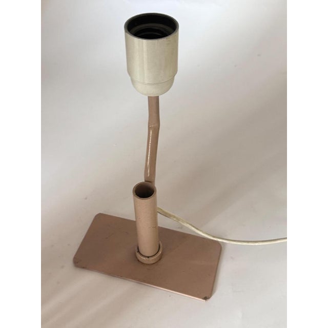 Bamboo table lamp ovale shape france 1970 brown color usa plug adaptator will be furnished for free to the us buyers up to...