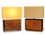 Metal Sunburst Table Lamps in Chrome and Shades by Linley Chelsea, Set of 2 For Sale - Image 7 of 9