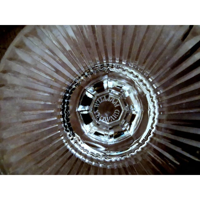 1990s Yeoward William "Crystal Collection" Pair of English Crystal Goblets For Sale - Image 11 of 13