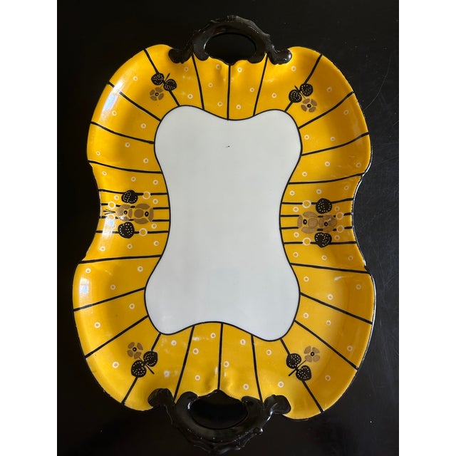 Art Deco Tray from Douze, Lemaitre Frères and L. Blancher, 1920s For Sale - Image 10 of 10