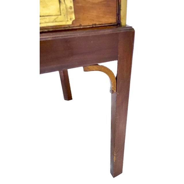 Antique Portable Campaign Writing Desk For Sale - Image 10 of 12