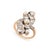 Gender: Ladies Metal Type: 14K Yellow Gold & Platinum Ring Size: 6.25 Width: 27.45 mm Weight: 6.40 grams Antique Ladies...
