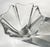 Contemporary Vintage 20th C Heavy Crystal Orion Bowl by Lars Hellsten Sweden for Orrefors Signed For Sale - Image 3 of 4