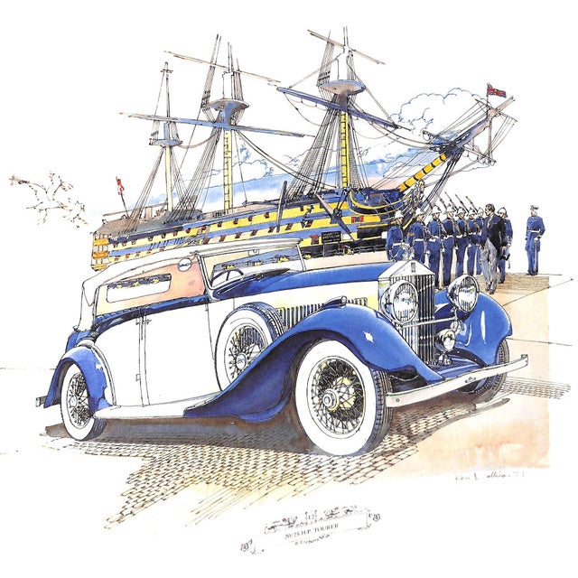 "The Spirit: Celebrating 75 Years of the Rolls-Royce Motor Car" Book 1979 For Sale - Image 11 of 12