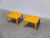 Gold Fiberglass Side Tables by Marc Berthier for Prisunic, 1970s, Set of 2 For Sale - Image 8 of 18