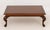 Traditional Ralph Lauren George III Style Walnut Coffee Table For Sale - Image 3 of 10