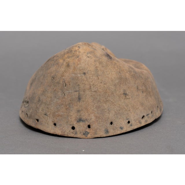 Antique African Hand Carved Tribal Passport Mask For Sale - Image 4 of 6