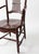 Pair of Tom Seely Solid Cherry Dining Armchairs For Sale - Image 4 of 12