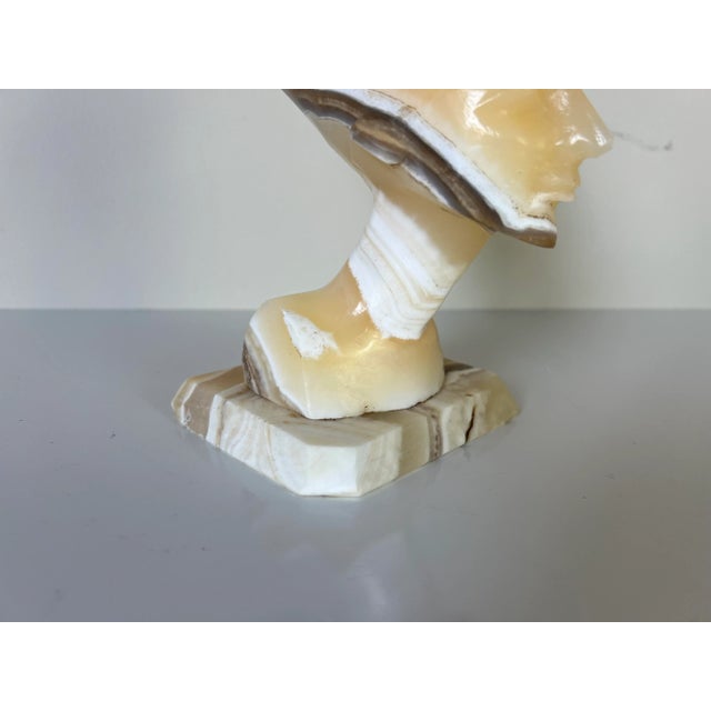 Vintage Decorative Nefertiti Egyptian Queen Marble Bust Statue For Sale - Image 4 of 13