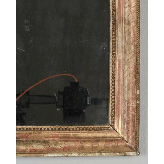 Early 19th Century Louis Philippe Gilded Mirror 17"h X 14.75"w For Sale In Orlando - Image 6 of 7