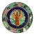 A Wedgwood Majolica Red Lobster Plate on Cobalt Ground, English, Dated 1882 For Sale