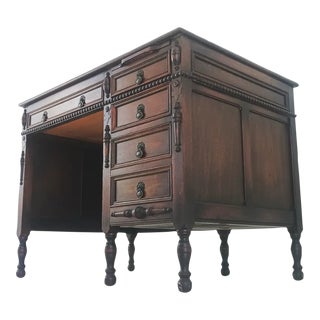 1940s Vintage Mahogany Desk by Kittinger For Sale