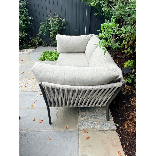 Brown Jordan H Loveseat & Chair Set For Sale - Image 9 of 12