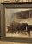 Antique Oil on Canvas, Loading the Wagon at the Stables in Winter, Circa 1890 For Sale - Image 4 of 12