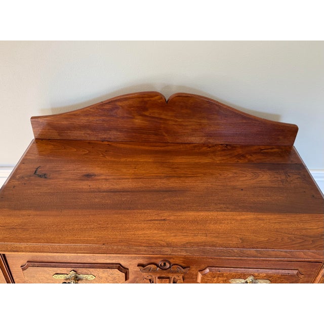 19th-Century Eastlake Solid Walnut Dresser With Original Finish and Hardware For Sale - Image 9 of 12