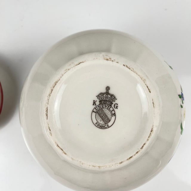 Ceramic Asparagus Dish Réverbère Model by Kg Lunéville, 1980s For Sale - Image 7 of 10