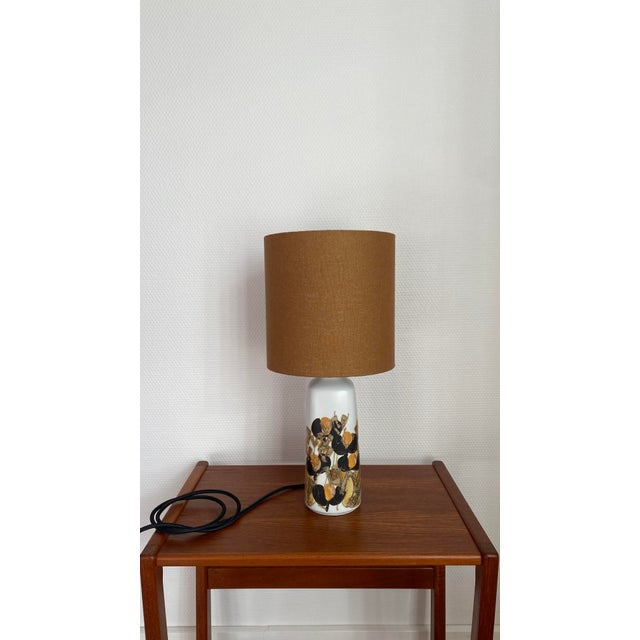 Mid-Century Modern Table Lamp by Ellen Malmer for Royal Copenhagen, 1965 For Sale - Image 14 of 14