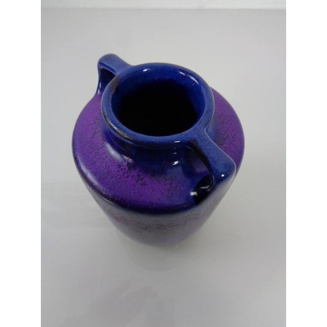 1960s Purple and Blue Ceramic Model 3301 Vase from Marei, Germany, 1960s For Sale - Image 5 of 18