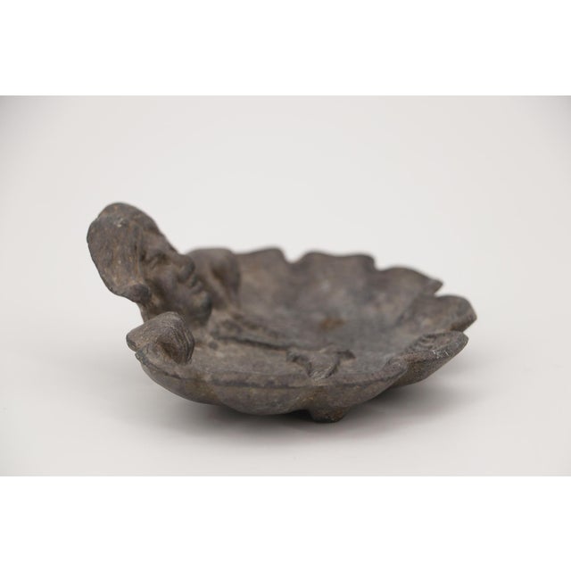 Antique French Grotesque Card Receiver or Trinket Tray, Early 20th Century For Sale - Image 9 of 11