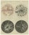 Microscopic Views of Metallic Crystal Trees: Copper, Lead, Pewter and Zinc, 1805, Paper For Sale - Image 10 of 10