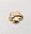 Vintage 1980s Signed Courreges Paris Goldtone & Rhodium Plated Rhinestone Brooch For Sale In Philadelphia - Image 6 of 7