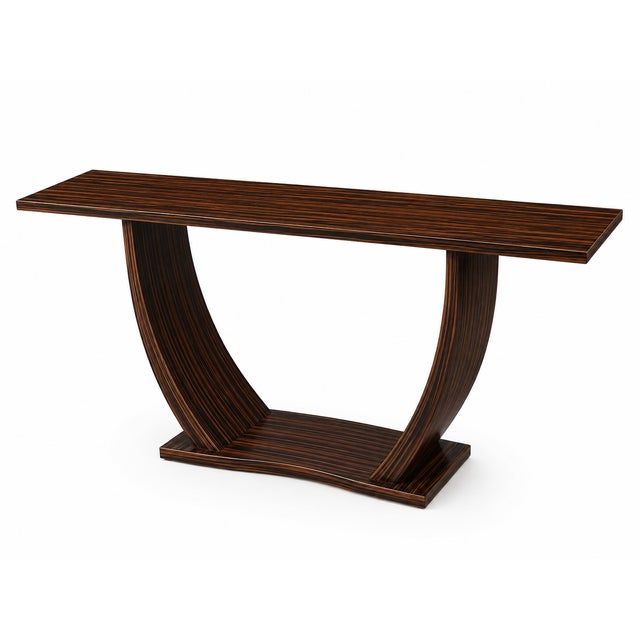 Mid-Century Modern Mid Century Modern Console Table Custom Finish For Sale - Image 3 of 4
