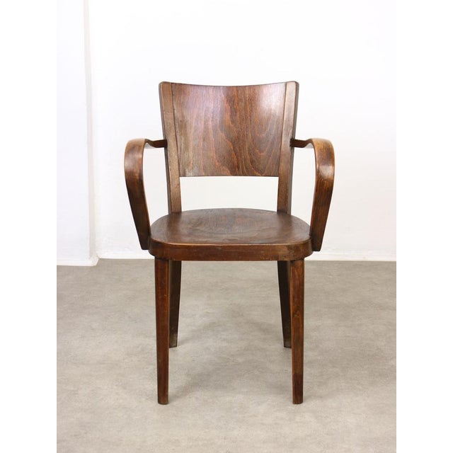 Thonet Antique Bentwood B47 Armchair attributed to Michael Thonet, 1920s For Sale - Image 4 of 16