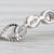 0.50ctw Graduated Diamond Journey Pendant Necklace 14k White Gold 18" Box Chain For Sale In Greensboro - Image 6 of 6