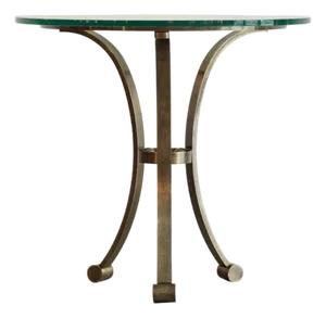 Bronze Occasional Table, C. France, 1940s