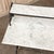 19th Century French Cast Iron Patisserie Display Table With Carrara Marble Tops For Sale - Image 17 of 18