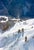 St Anton Snow by Toni Frissell Snow begins to fall on an already snow covered mountain side with pine forest behind it....