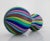C.1970's K & B (Koscherak Bros.), Italian Hand-Blown Rainbow Colored Bulbous-Shaped Murano Accent/And or Paperweight For Sale In West Palm - Image 6 of 13