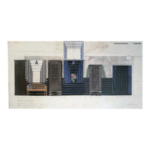 Charles Rennie Mackintosh Scottish, 1868–1928 Charles Rennie Mackintosh, Certaldo 1988 The Willow Tea Rooms Poster, 1988