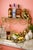 Vintage Solid Brass Tassel Wall Shelf With Glass Top For Sale In New Orleans - Image 6 of 9