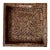Woven Brown Rattan Tray-Inset Handles-Artifacts For Sale
