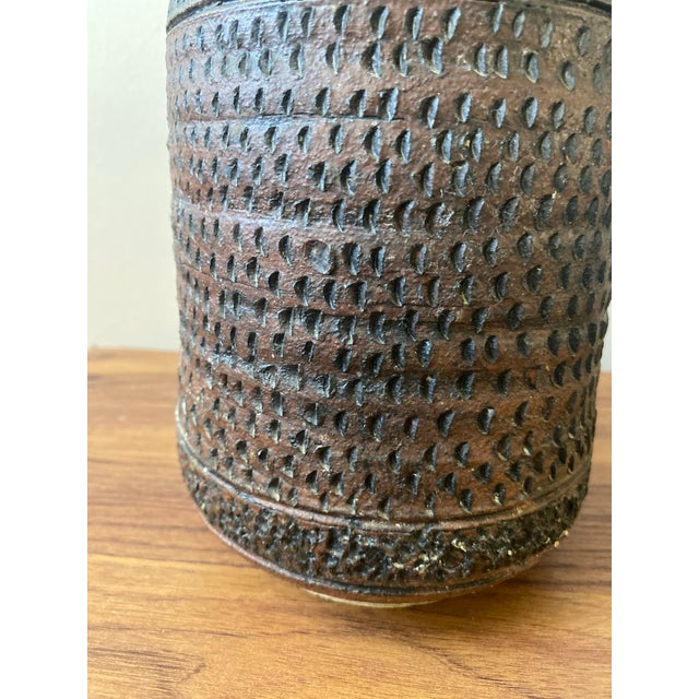 Ceramic Mid-Century Modern John Fleming Pottery Vase For Sale - Image 7 of 10