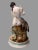 Early 20th Century Antique Victorian Figural Bisque Porcelain 11" Statue Hebe & Eagle For Sale - Image 5 of 8