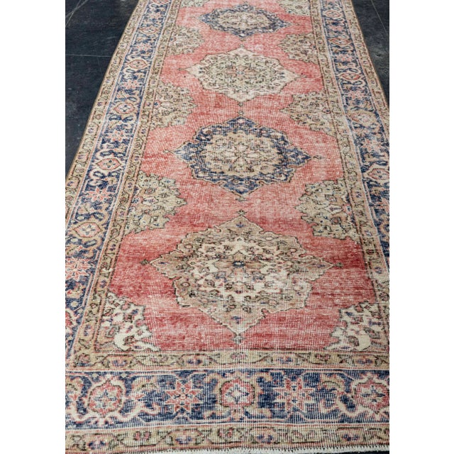 Turkish Vintage Rug 4'5" x 11'11" #21391 Explore a curated collection of hallway runners, wool rugs, and handmade...
